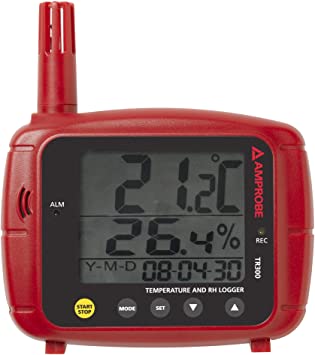 Grabador de temperatura, humedad relativa, punto de rocío