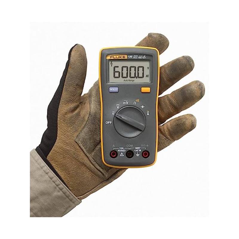 Multímetro digital de bolsillo CAT III 600V FLUKE-106 ESP