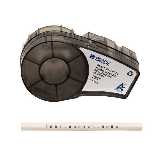 Etiqueta PermaSleeve® termocontráctiles para marcar cables.