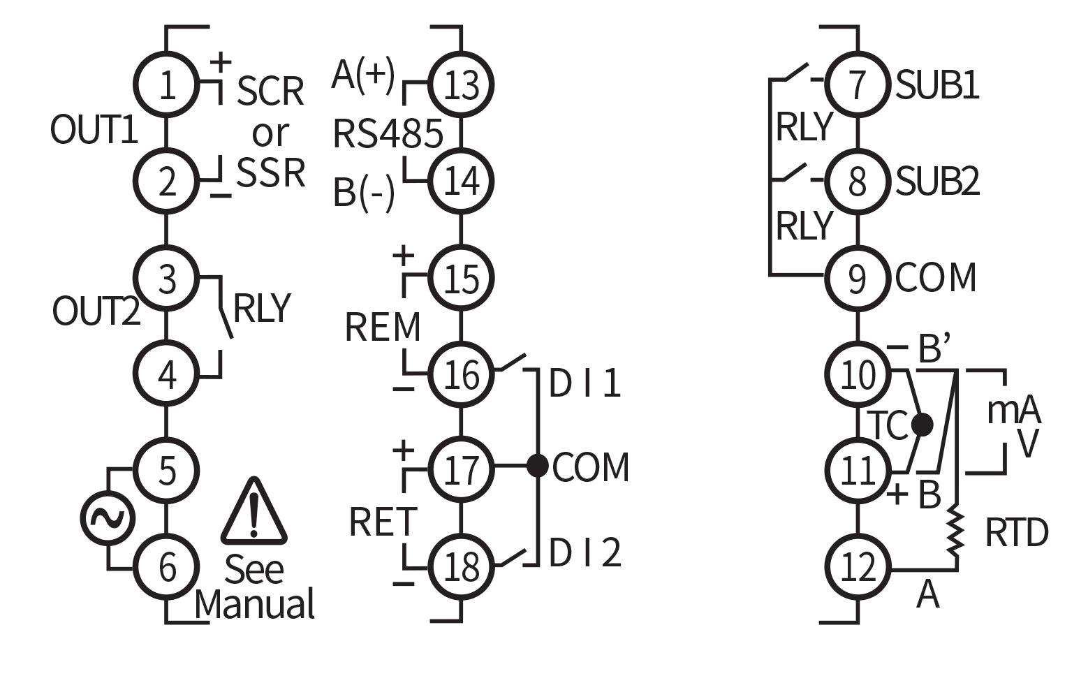 PD510-A |  Controladores de proceso y temperatura PID SuperNova PD500, PRECISIÓN DIGITAL