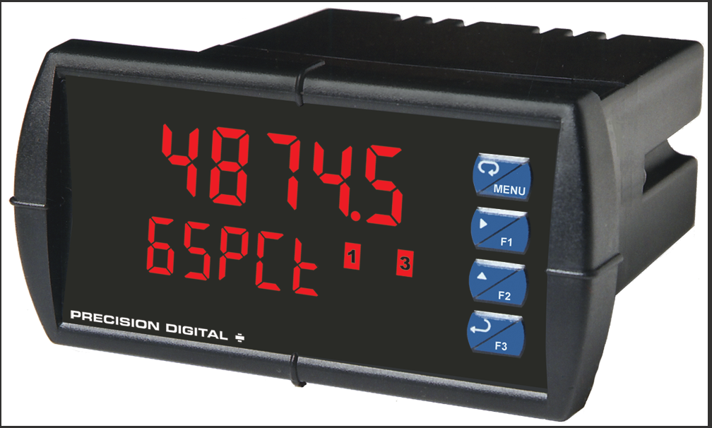 PD6300-6R5 | Pantalla indicadora totalizadora de flujo, contador y tacómetro ProVu 6300, PRECISION DIGITAL