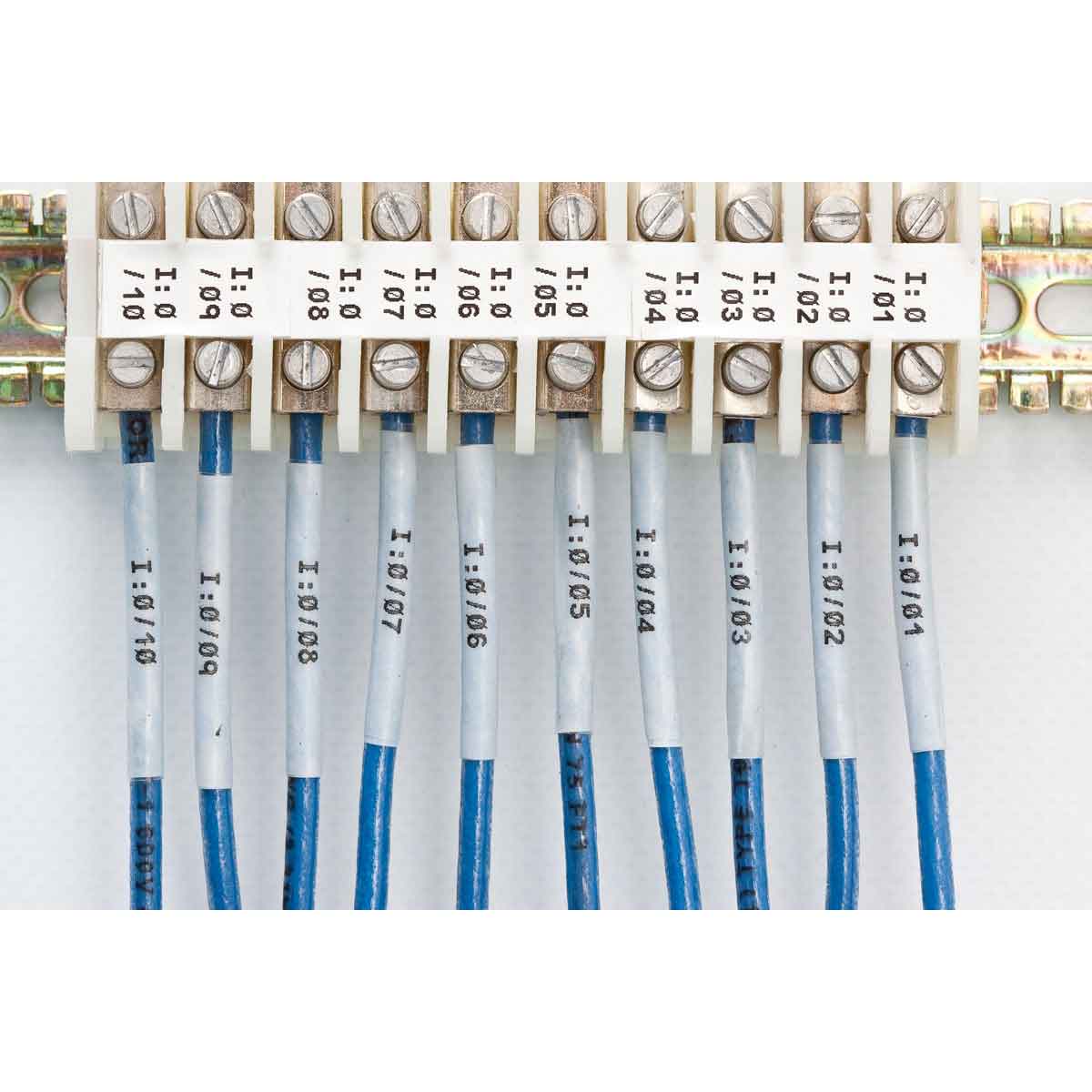 Rollo de etiquetas para cables o alambre calibre 28 a 20 - BMP71/61/TLS2200