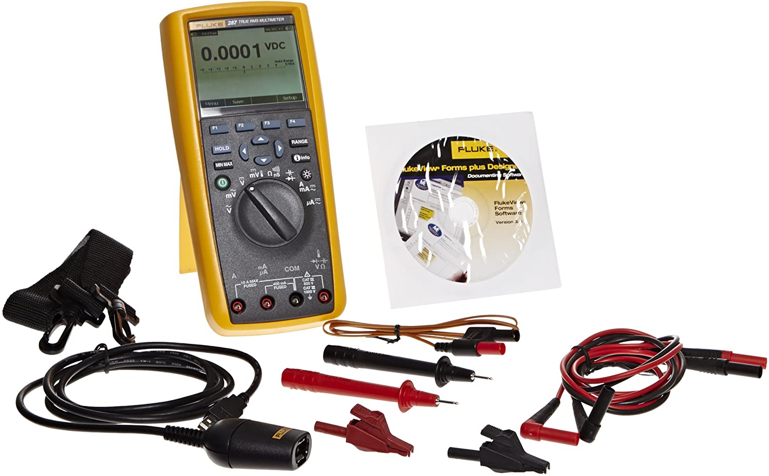 Kit combinado compuesto por Fluke 287 y FlukeView® Forms | FLUKE-287/FVF