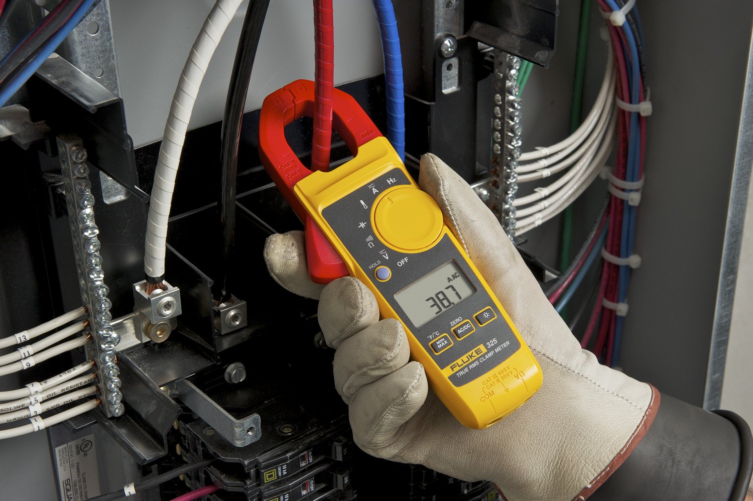 Pinza amperimetrica de verdadero valor eficaz 400A AC/DC | FLUKE-325