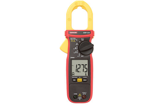 Pinza amperimétrica 600A AC/DC TRMS