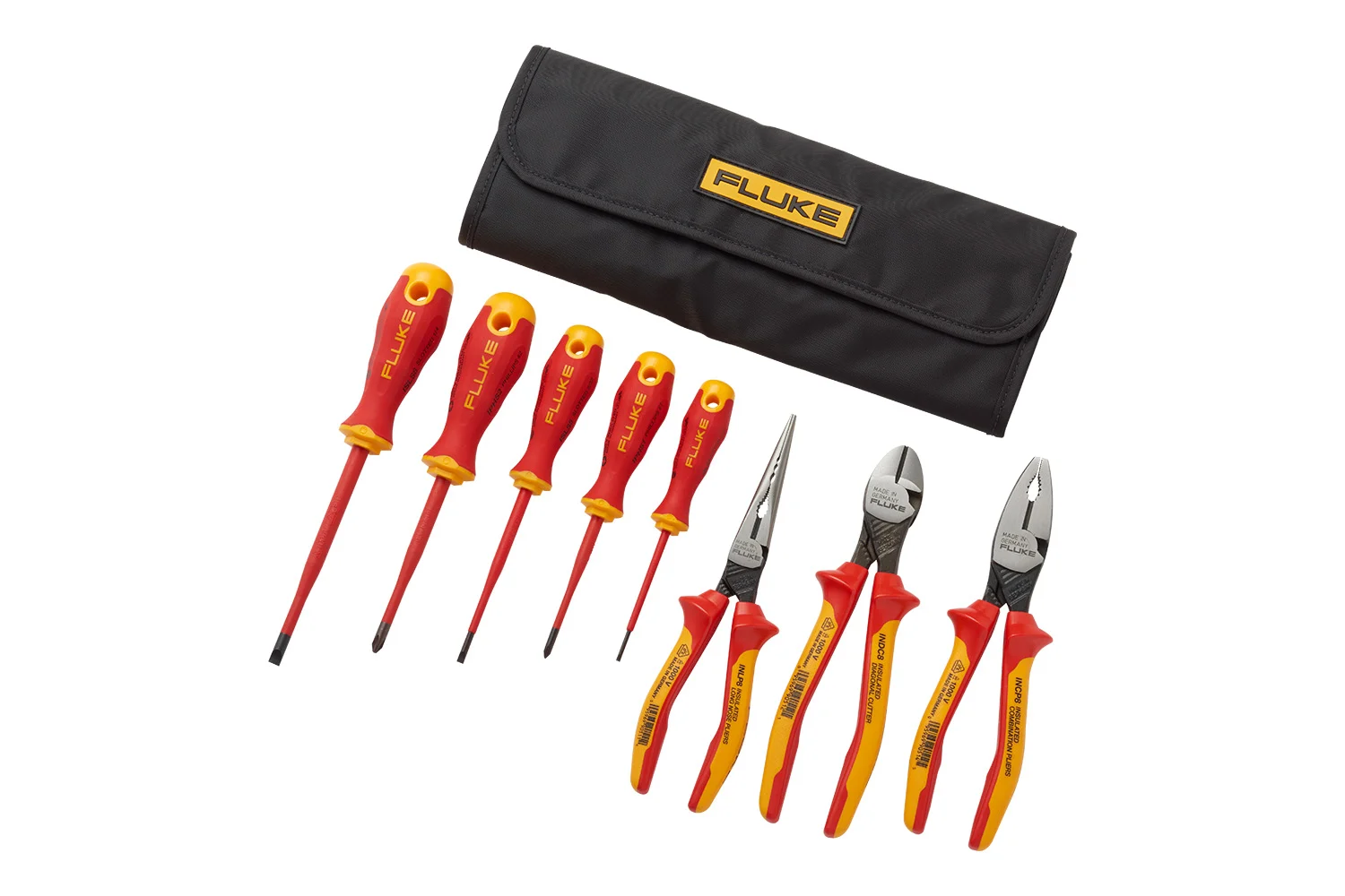 Kit básico de herramientas de mano aisladas de Fluke, 1000V | IKST7