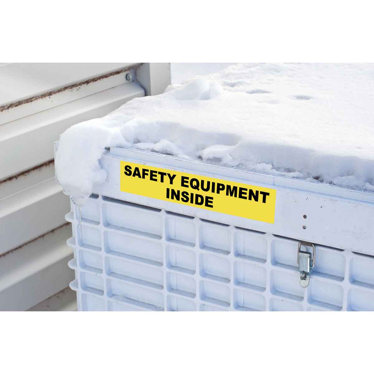 Cinta para interiores/exteriores (amarillo), vinilo - BMP71 |  M71C-1000-595-YL, M71C-500-595-YL